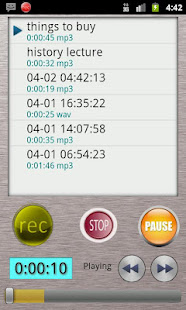 HQ Voice Recorder Lite(圖2)-速報App