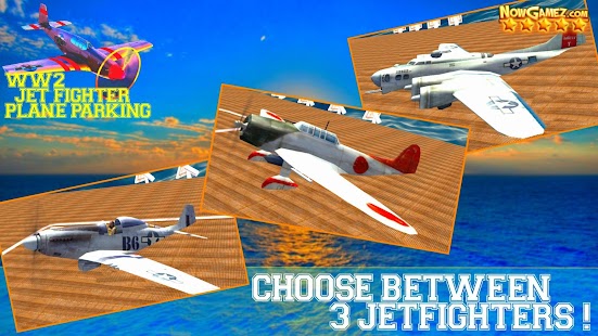 WW2 Jet Fighter Plane Parking Screenshots 1