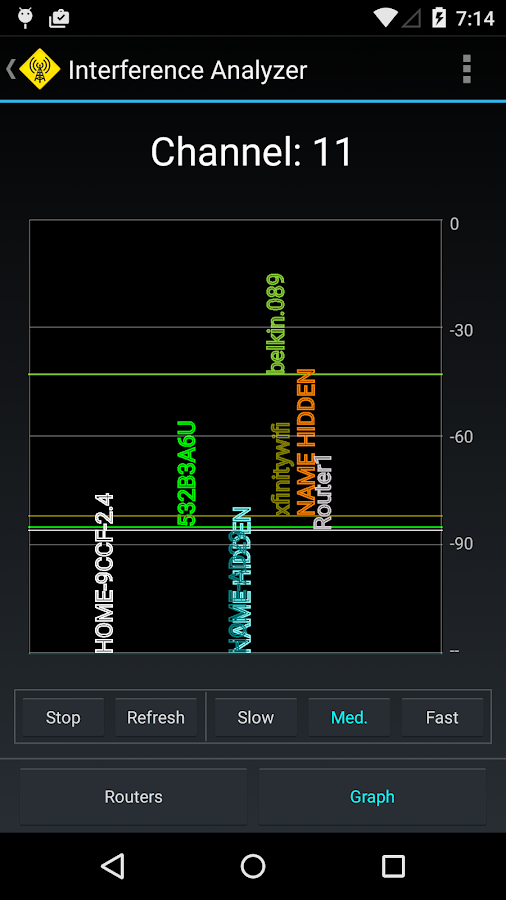    Interference Analyzer (no ads)- screenshot  