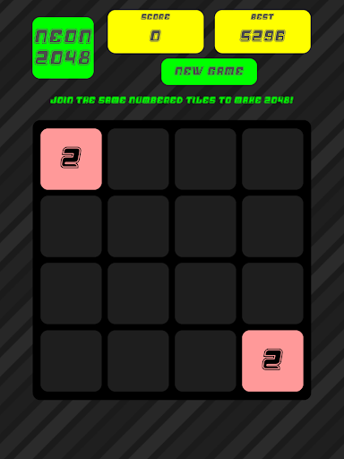 【免費解謎App】Neon 2048: Block Tile Puzzle-APP點子