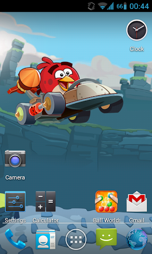 Parallax LWP: Angry Birds Go