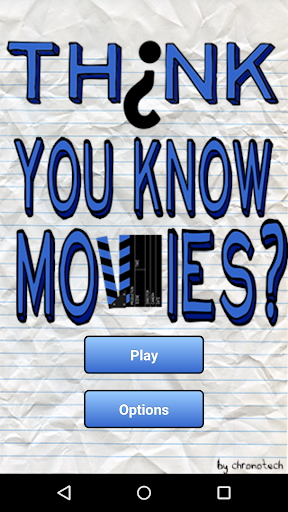 Think you know movies Quiz