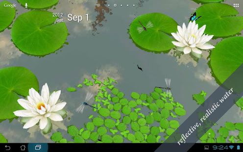 3D Lotus Pond Live Wallpaper(圖1)-速報App