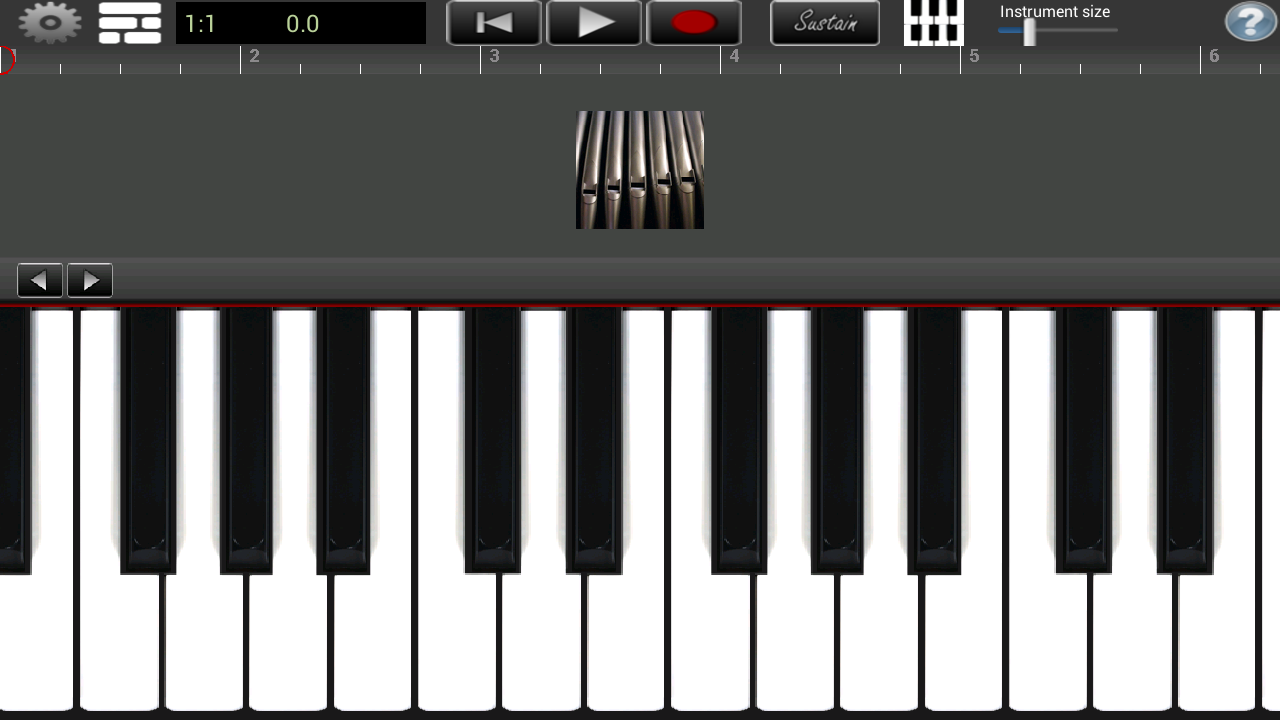 Android application Church Organ Pro screenshort