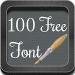 100 Free Font for Galaxy Apk