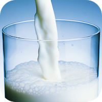 Glass of Milk Live Wallpaper APK icône