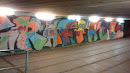 Graffiti Under Bridge