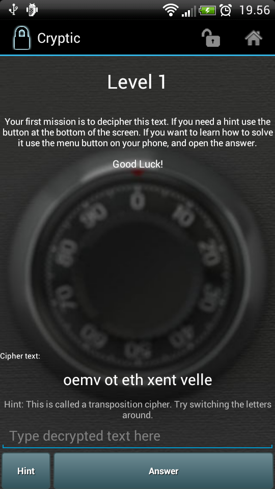 Cryptic Screen 2