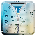 Raindrops Zipper Lock Screen icon