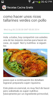 【免費健康App】Recetas de Cocina Gratis 2014-APP點子