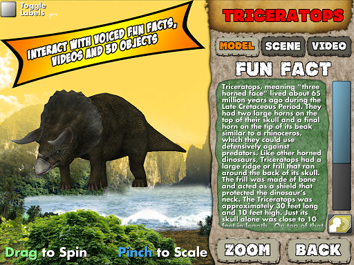 【免費娛樂App】Popar Dinosaurs 3D Book-APP點子