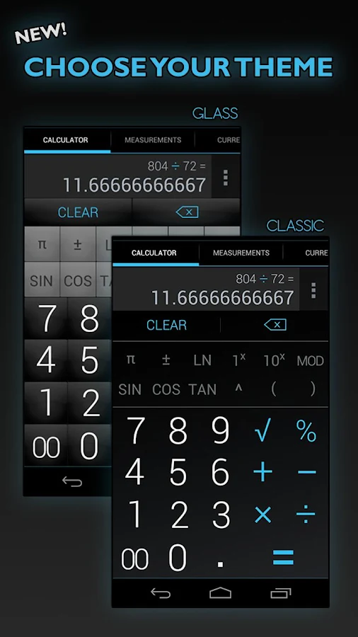Calculator & Converter Pro - screenshot