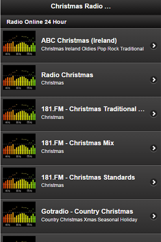 Christmas Radio Station