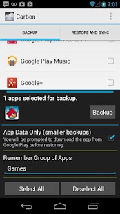 Helium - App Sync and Backup - screenshot thumbnail