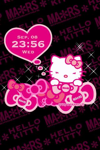 MARS×HELLO KITTY LiveWallpaper Screen 2