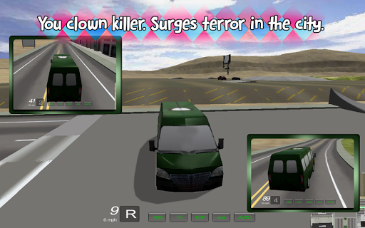 Clown Killer Minibus