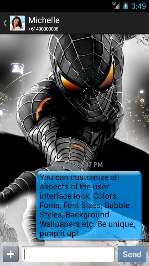 chomp SMS - screenshot