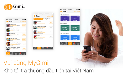 ดาวน์โหลด myGimi - โบนัสใหญ่ ของขวัญหรือ ! รุ่น 1.5.0 สำหรับ Android
