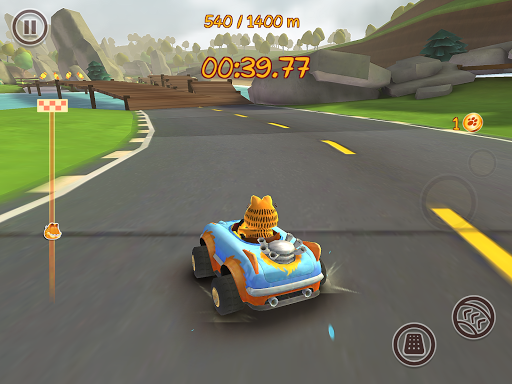 Garfield Kart Fast & Furry (Mod Money)