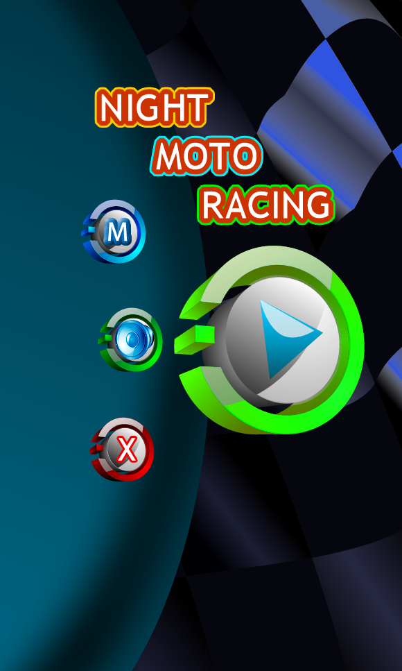 Android application Night Racer screenshort