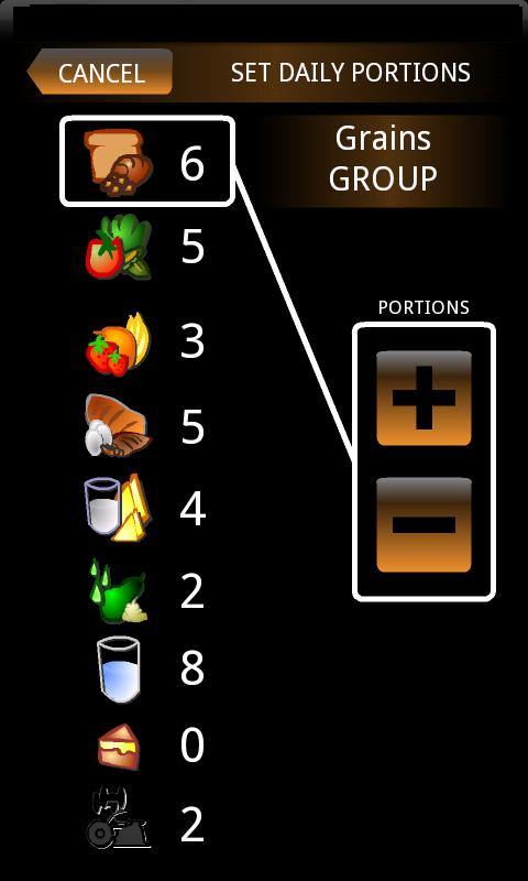 CheckOff Diet Tracker Screen 2
