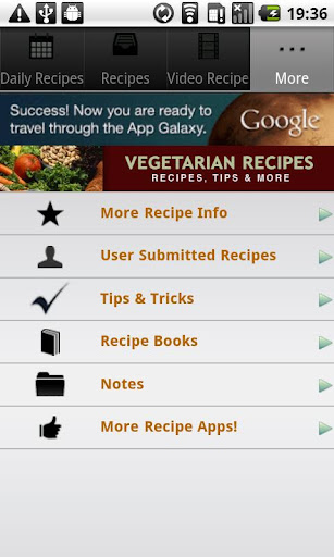 【免費生活App】Vegetarian Recipes!-APP點子