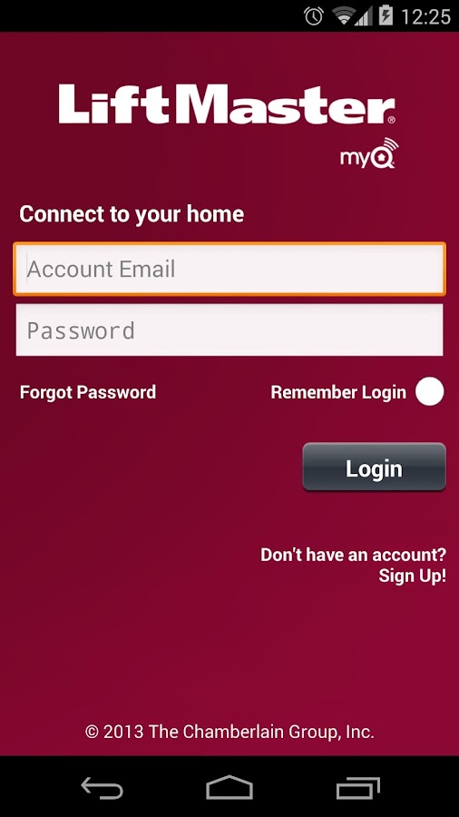LiftMaster MyQ Home Control Android Apps on Google Play