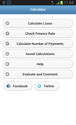 Loans Calculator