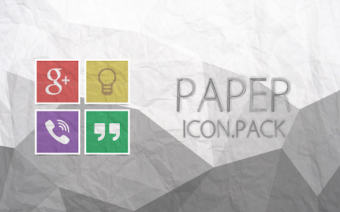 Paper - Icon Pack - screenshot thumbnail