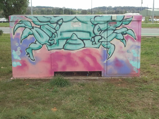 Crab Box Mural