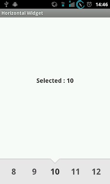 Select widget