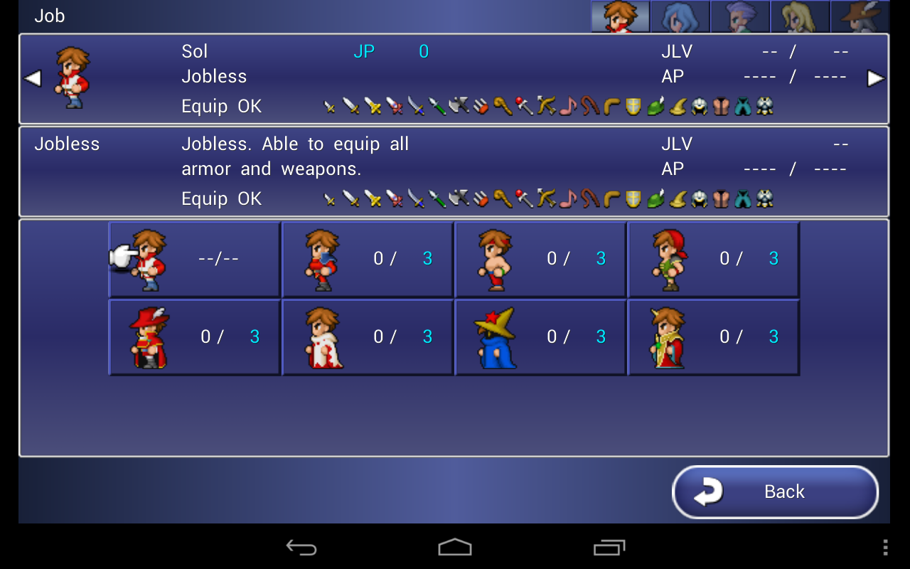    FINAL FANTASY DIMENSIONS- screenshot  