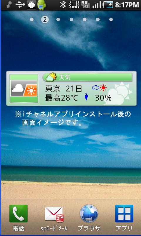 iチャネル セットアップ Screen 3