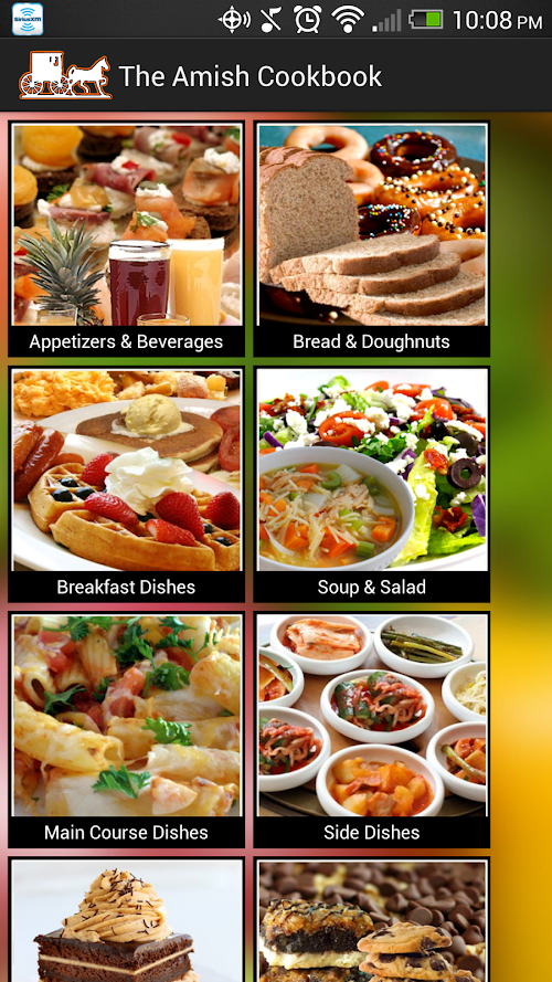Android application The Amish Cookbook (AD Free) screenshort
