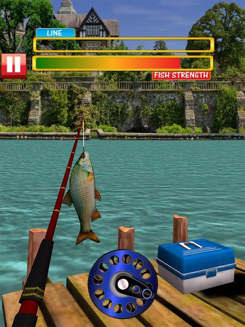 Android application Real Fishing Pro 3D screenshort