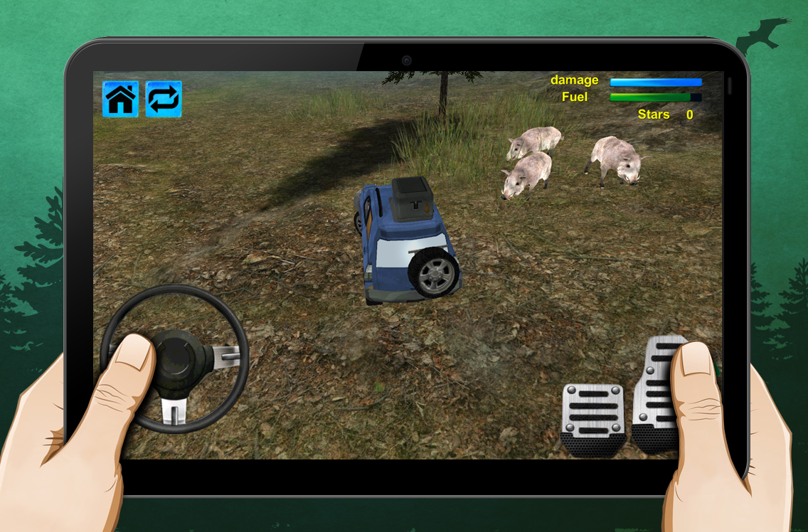 jeep perjalanan petualangan android games}