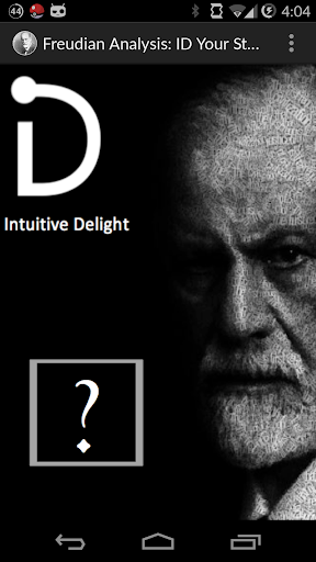 Personality Test Freud Edition
