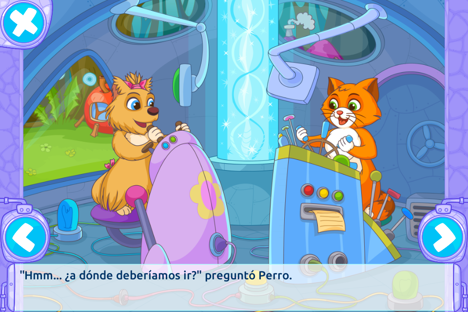 Android application Cat & Dog Story Adventure Games screenshort