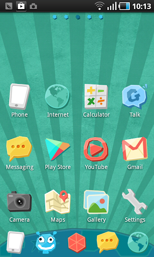 Cartoon GO Launcher EX Theme