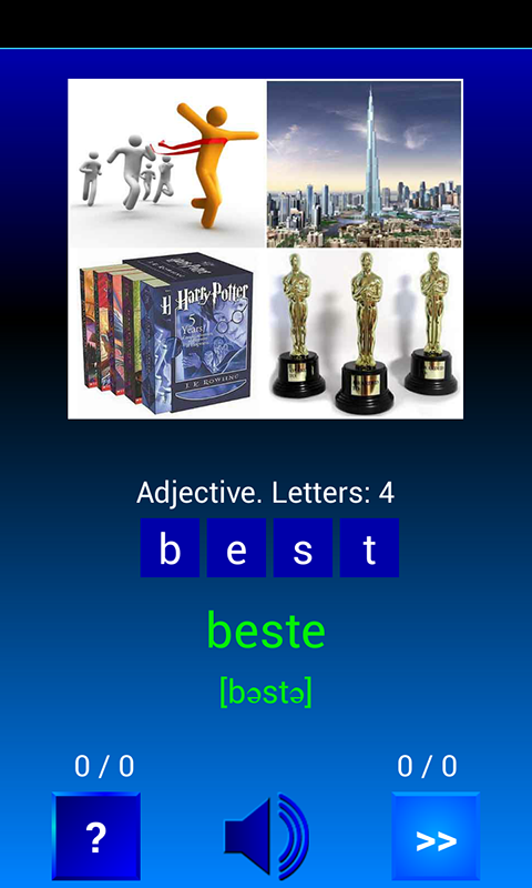 Guess and learn German Screen 3