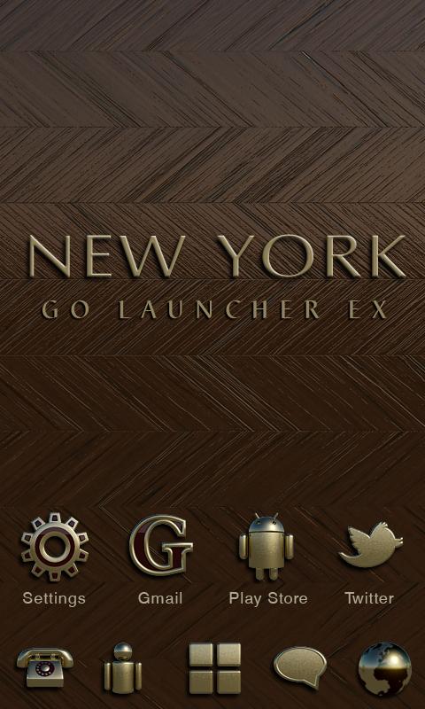 New York GO Launcher EX Theme - screenshot