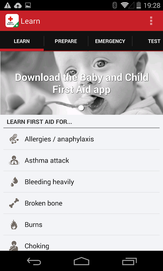    First aid by British Red Cross- screenshot  