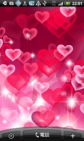 キラキラクリアピンクハートのライブ壁紙 1 9 Android Apk Free Download Apkturbo