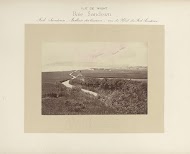 Gezicht op Sandown Bay op Isle of Wight