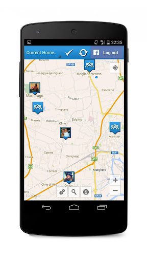 MapBook Social Friends Finder
