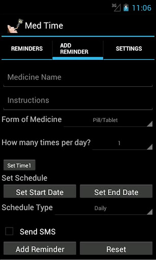 Med Time Reminder