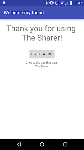 The Sharer