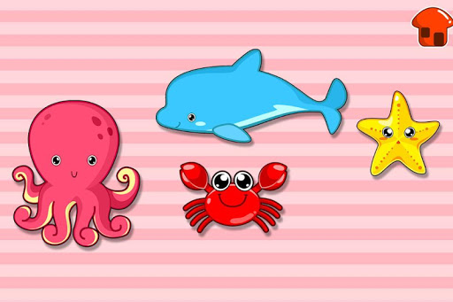 【免費教育App】BABY Sea Animals-APP點子