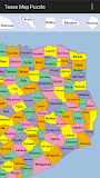 Texas Map Puzzle