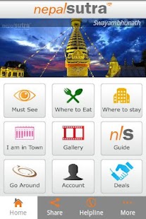How to install NepalSutra Travel App mod apk for bluestacks
